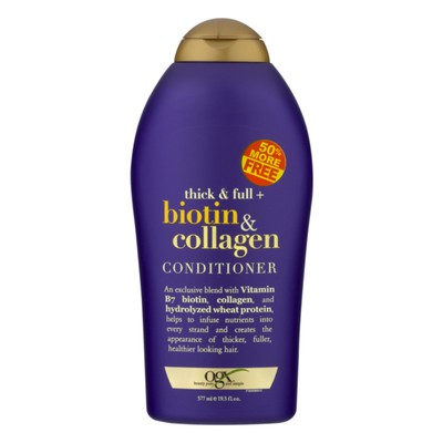 Dầu xả chống rụng và kích thích mọc tóc OGX biotin conditioner collagen Biotin Mỹ (577ml)