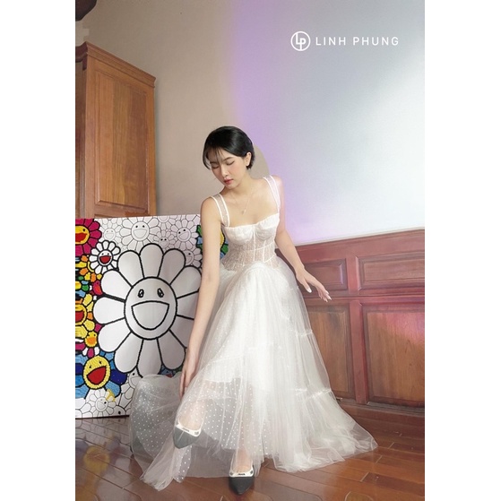 Tranh Hoa Kaikai gắn hạt Bombom