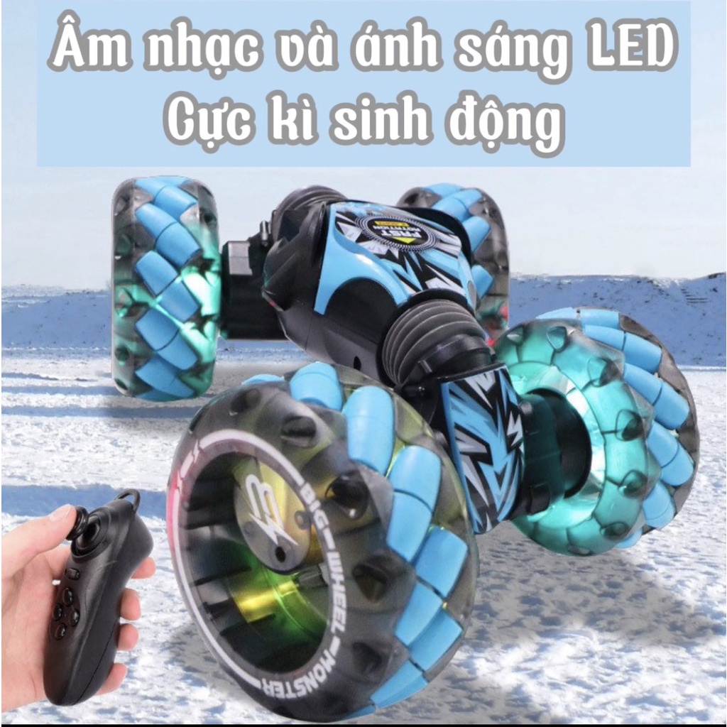Ô Tô Điều Khiển Từ Xa, Cảm Biến, Vượt Địa Hình Cực Thông Minh