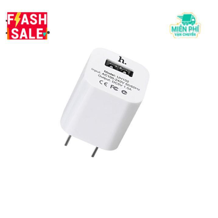 Củ sạc Iphone/Samsung Hoco UH102 5V/1A Chính hãng