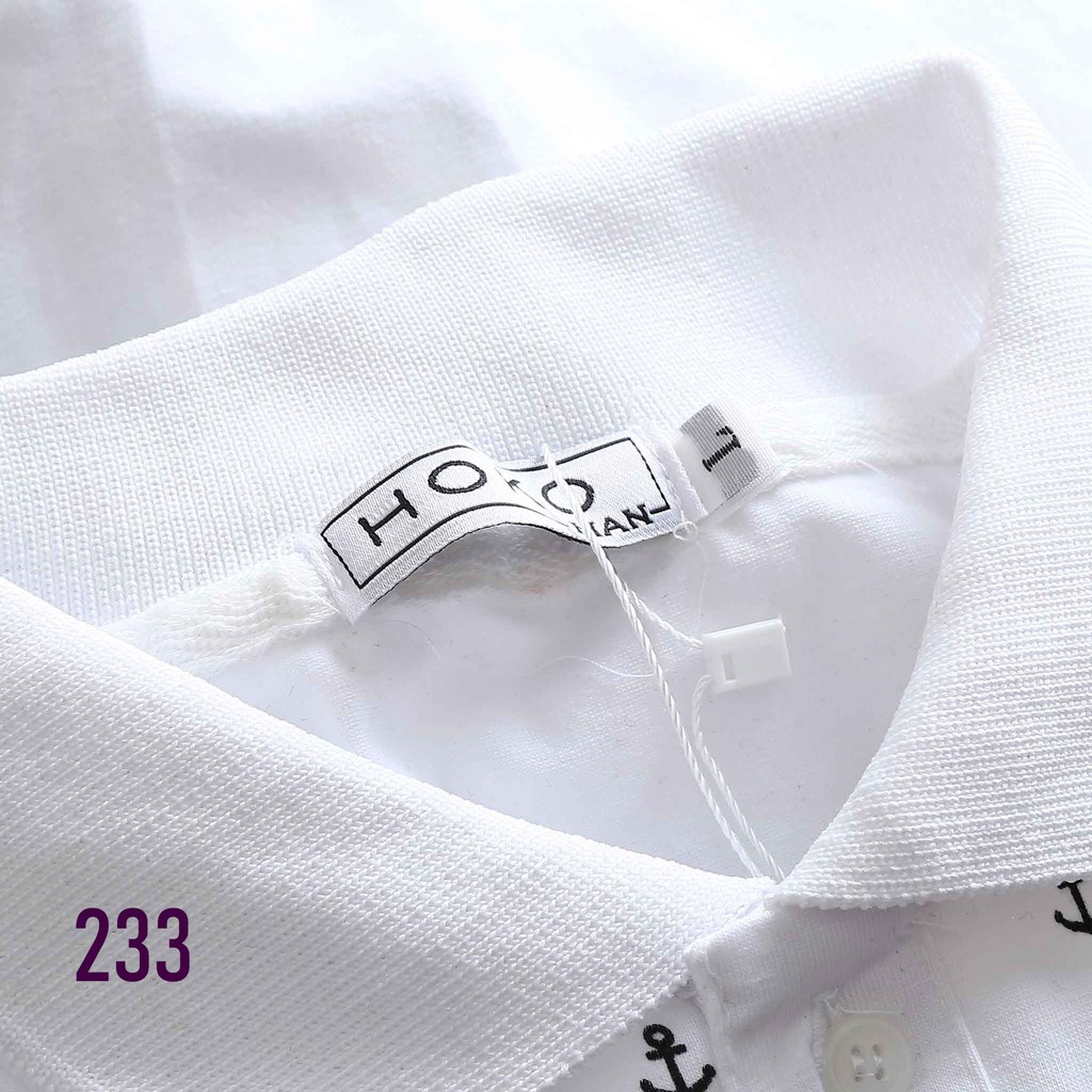 Áo Thun Nam Cổ Bẻ Polo Mũi Neo 233 Chất Liệu Cao Cấp Thấm Hút Mồ Hôi Phong Cách Trẻ Trung - Hazo