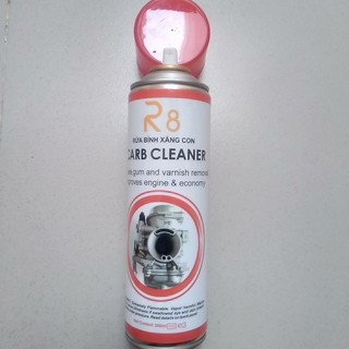 RỬA BÌNH XĂNG CON R8, 500ml (Carb Cleaner R8, 500ml)