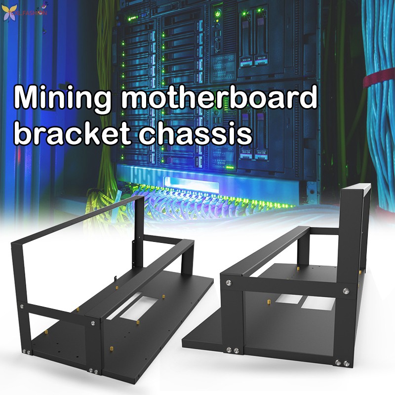 TCXL. Mining Case Rack Motherboard Bracket Open Mining Rig Frame ETH/ETC/ZEC Ether Accessories Tools for 6-8 GPU Rack Only