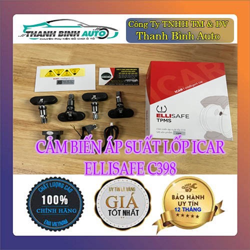 Cảm Biến Áp Suất Lốp Icar Ellisafe C398 - Chính Hãng Giá Tốt