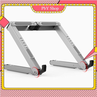Giá đỡ Laptop Bubm N1 DNZJ-02 bằng nhôm màu bạc có thể điều chỉnh