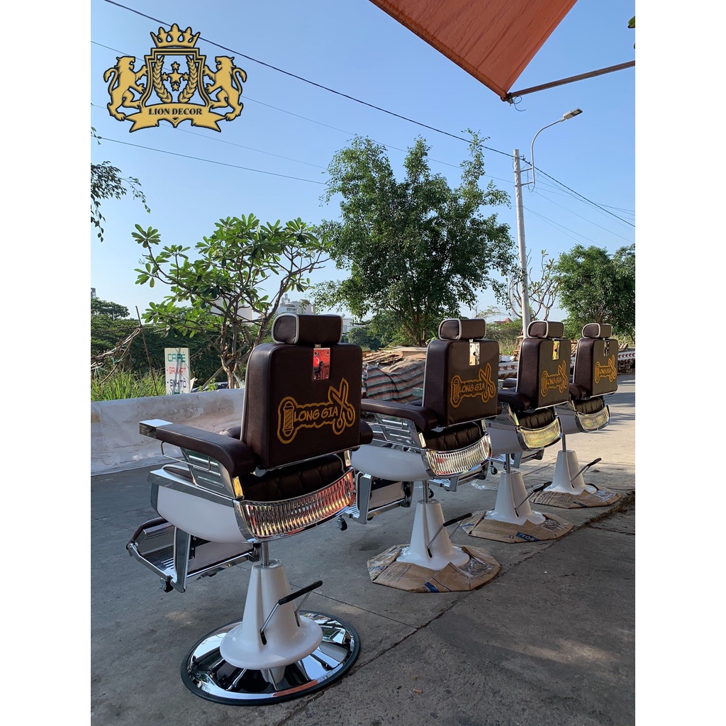 Ghế cắt tóc nam Alexander Li2_02SV - Men's Barber Chair Li2_02SV