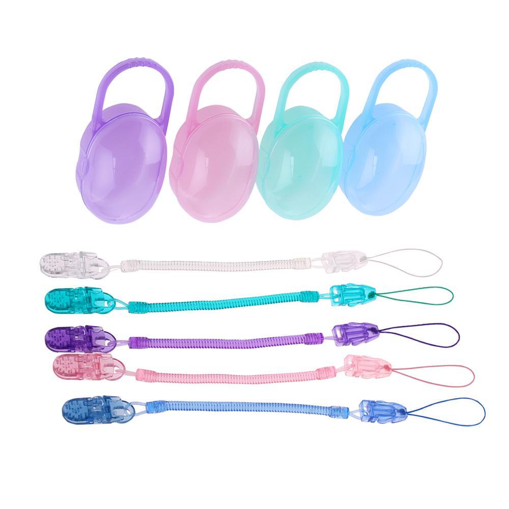 YVE Set 2 Dây Lò Xo Kẹp Núm Vú Giả Cho Bé