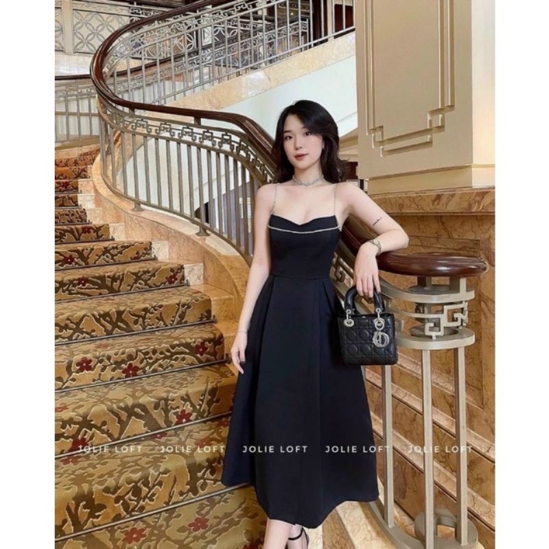 ĐẦM 2 DÂY CƯỜM TAPTA DỰ TIỆC