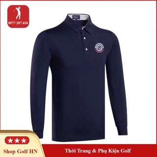 Áo golf nam dài tay chất vải co dãn nhẹ thời trang thể thao cao cấp ATT001