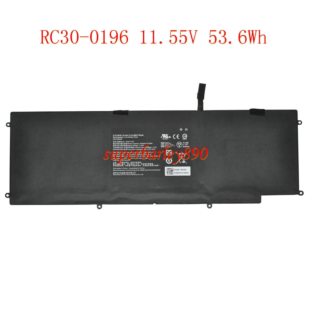 Pin laptop RC30-0196 RZ09-0196 3ICP4/92/80