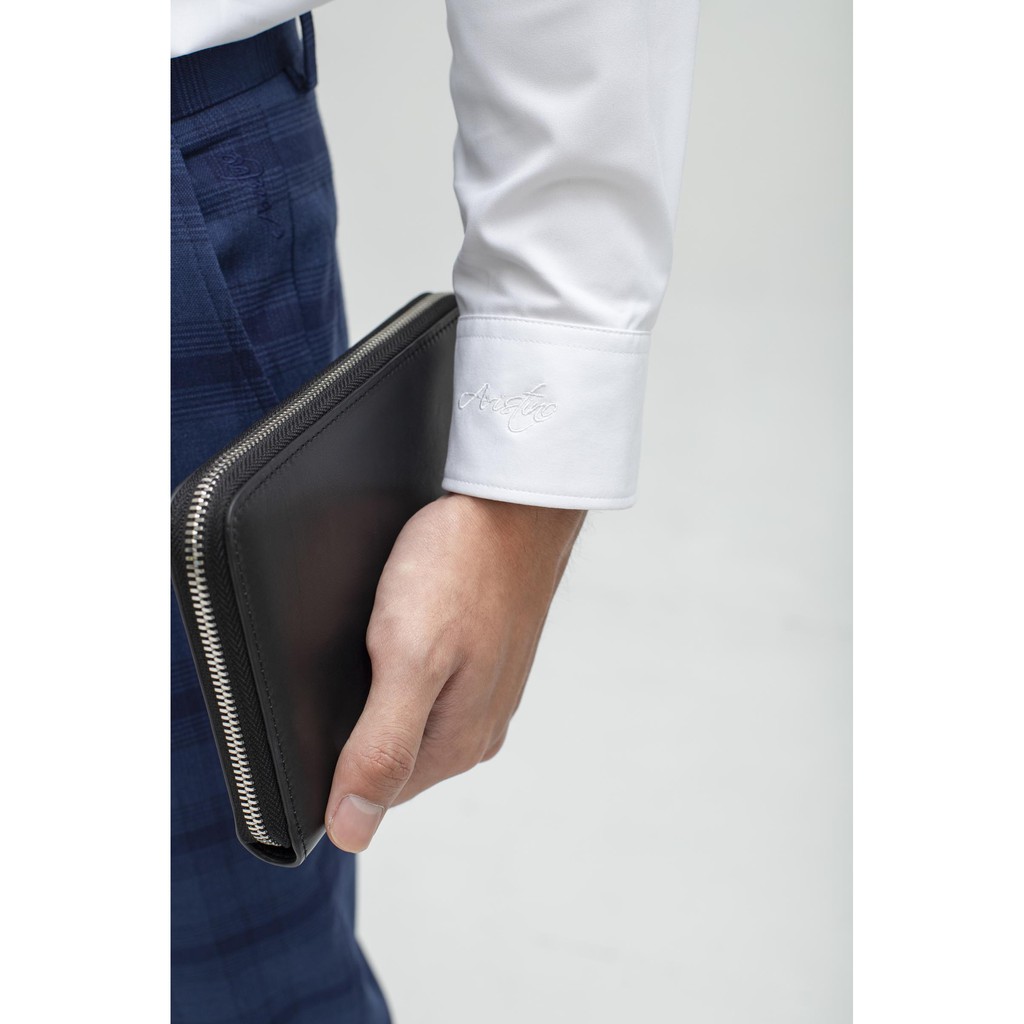 Áo sơ mi trắng dài tay nam Aristino ALSR18