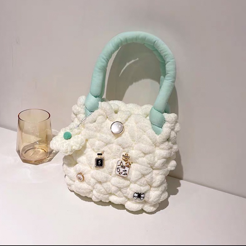 Túi Đeo Chéo Handmade Hình Đám Mây Dễ Thương Cho Nữ
