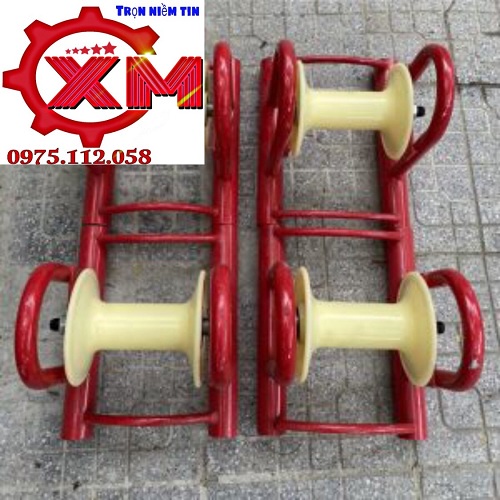 Con lăn kéo cáp đơn puly nhôm giá rẻ
