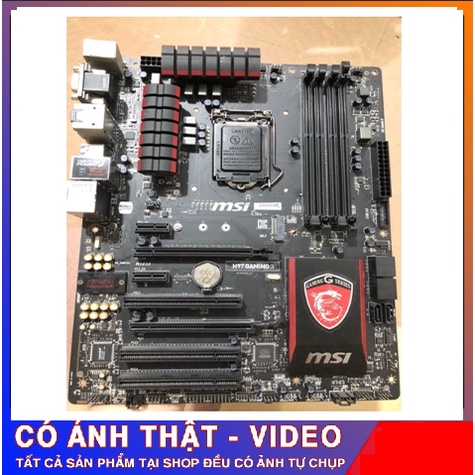 [Mã Sale hoàn 50k cho đơn từ 1tr] H97 gmaing 3 MSI mới 98% đen cực chất