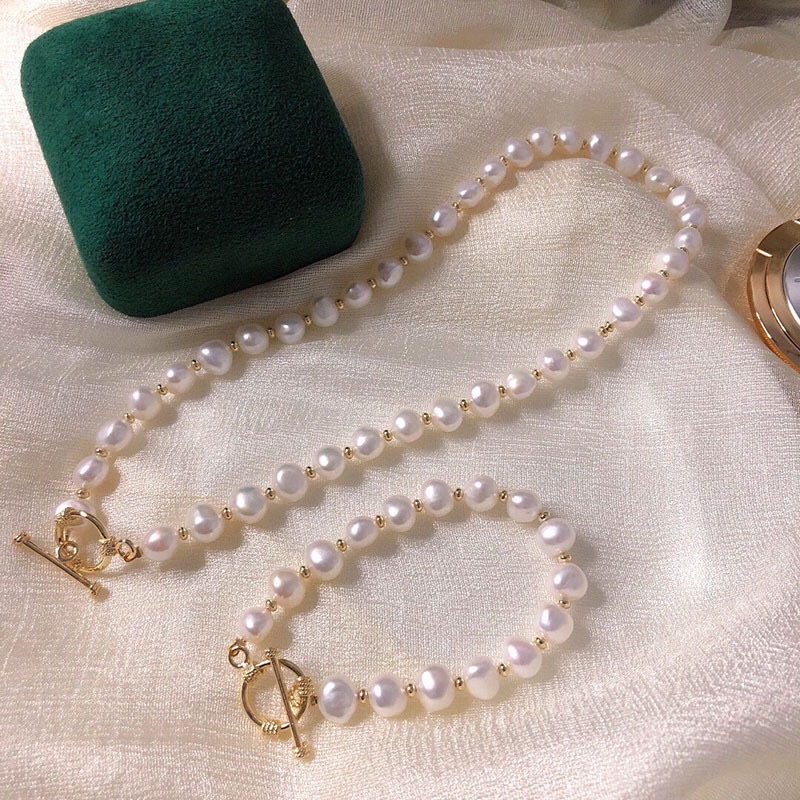 Bộ trang sức 8ly khóa OT mix bi