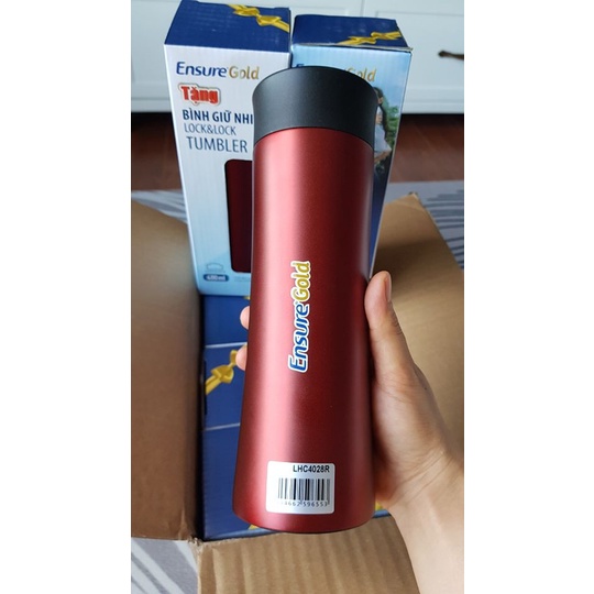 BÌNH GIỮ NHIỆT LOCK&LOCK TUMBLER 400ML QUÀ TẶNG SỮA ENSURE