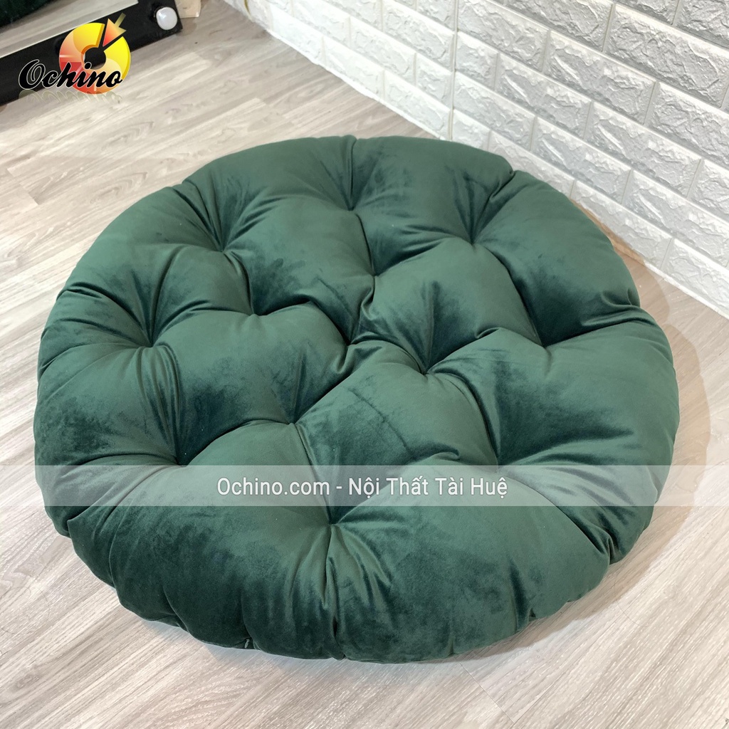Đệm Lót Ghế Mây, Đệm Lót Xích Đu Papasan Size 1M1 (Hàng Có Sẵn) ￼