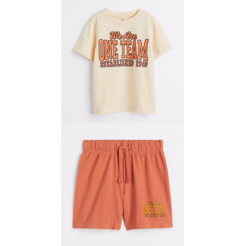 Set đồ cho bé trai H&M Cotton set chính hãng 100%