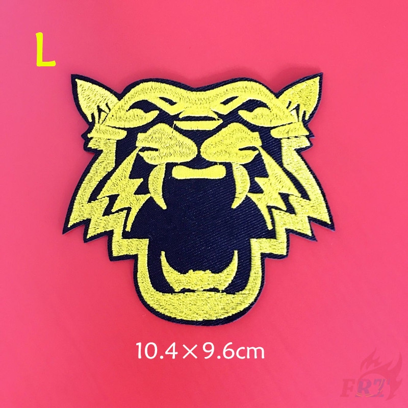 ☸ Animals - Gold Tiger Patch ☸ 1Pc Diy Sew on Iron on Patch （Tiger - Series 01）