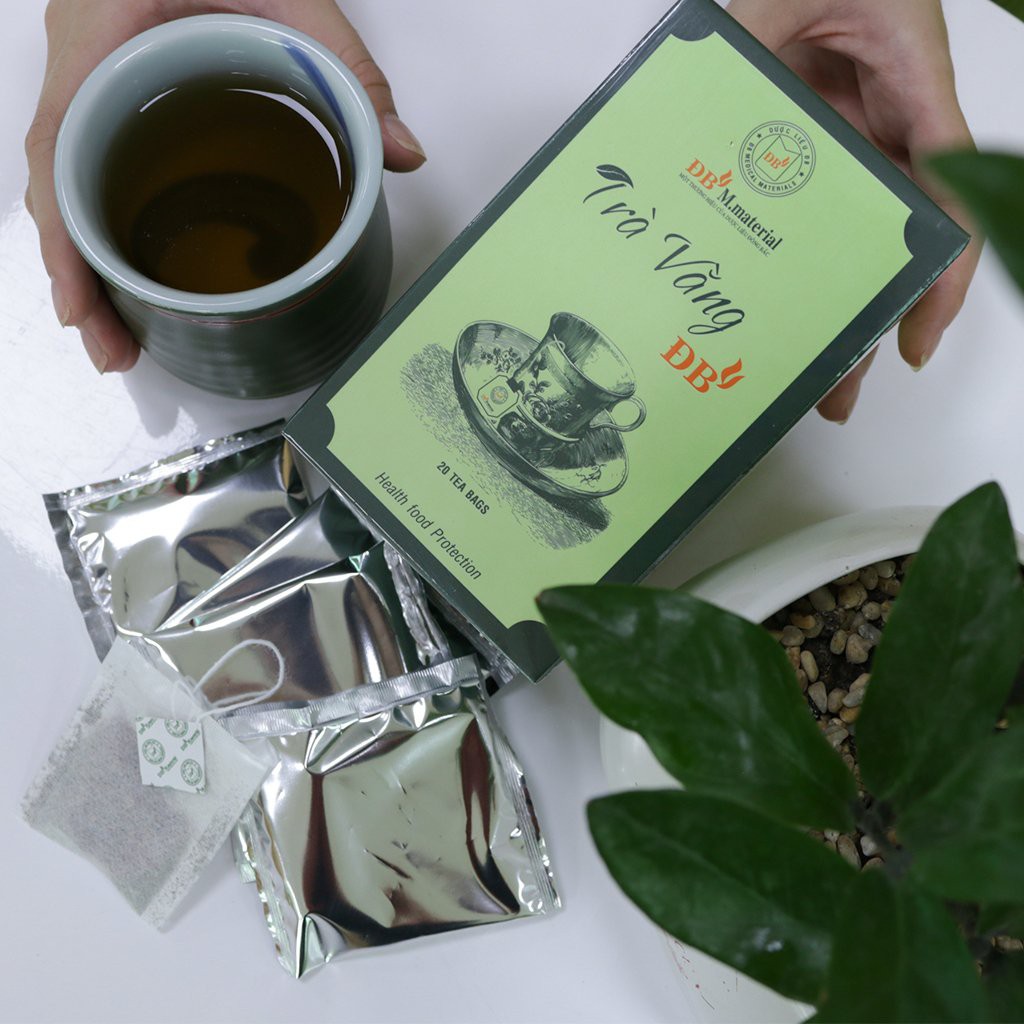 Chè Vằng (Trà Vằng) ĐB - Lợi sữa, giảm cân cho mẹ sau sinh- Hộp 20 túi lọc x 2g