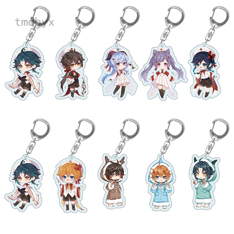 Tmdbyx Móc Khóa Anime Genshin Impact