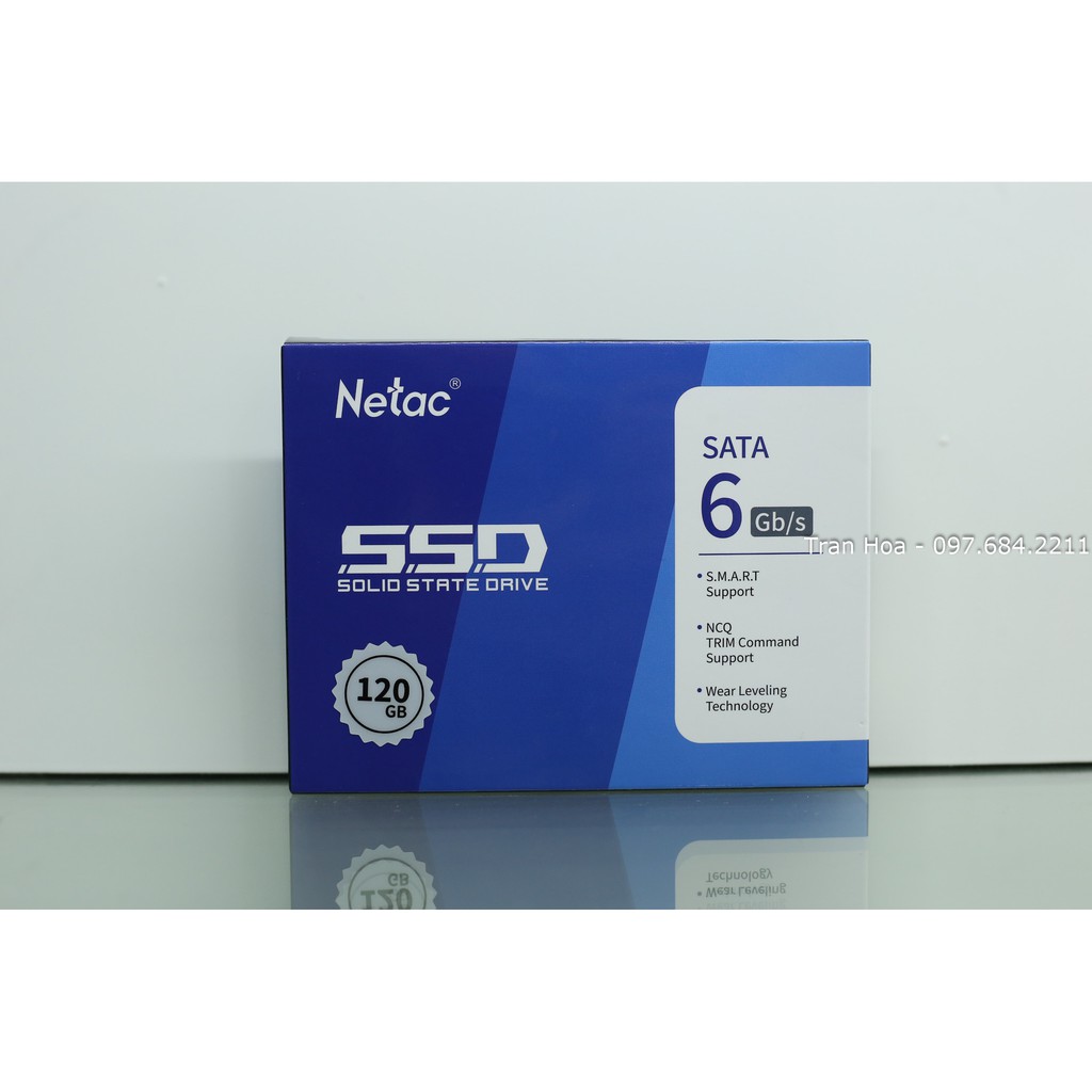 Ổ cứng SSD Netac 120GB SATA III 6Gb mới bảo hành 3 năm