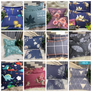 COMBO 2 CHIẾC GỐI (RUỘT + VỎ ) CHẤT COTTON 100%