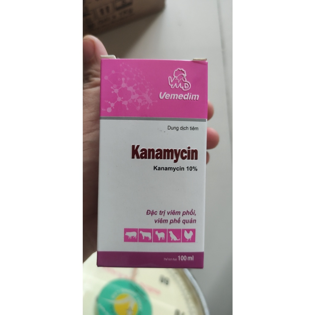 [DT] Vemedim KANAMYCIN 10% chỉ dùng trong thú y
