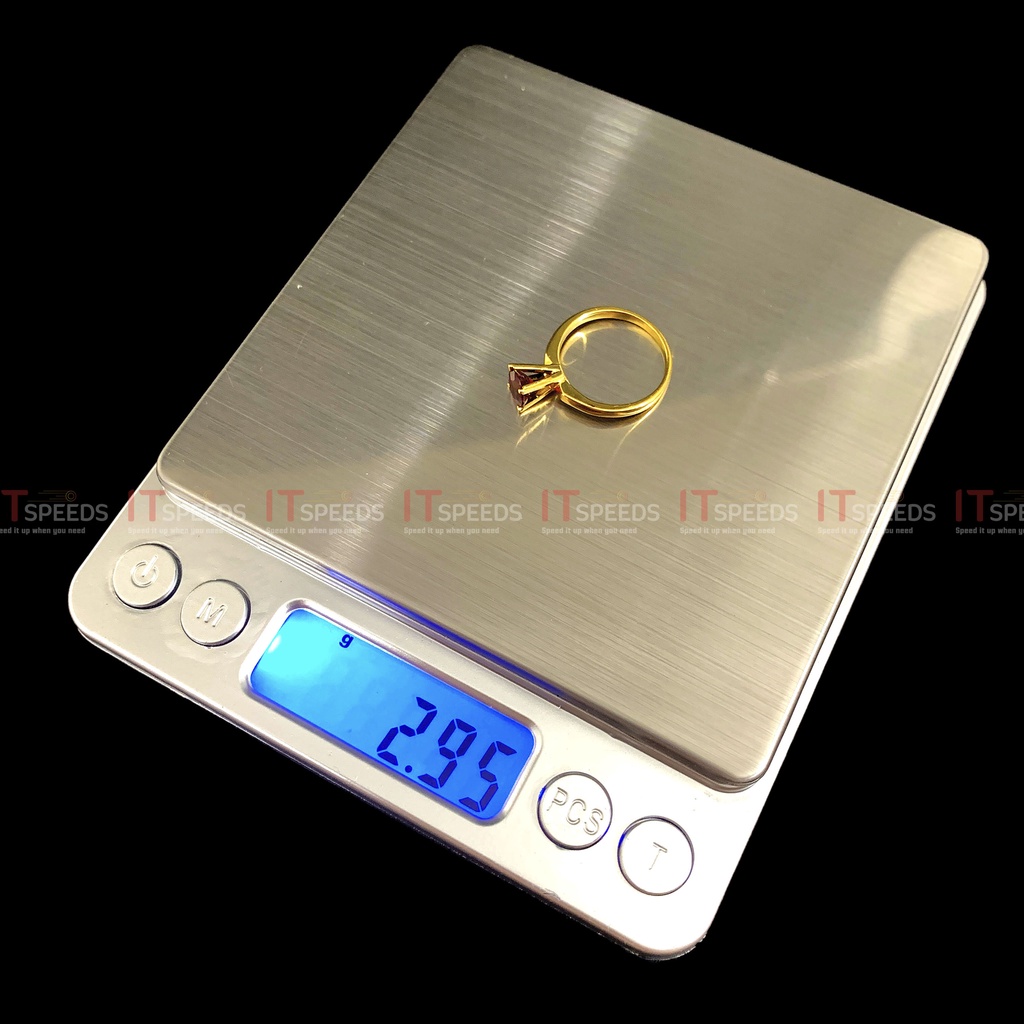 Cân Tiểu Ly 500Gram x 0.01, Cân Nhà Bếp 1Kg, Cân Điện Tử Mini 5Kg, 2 Pin AAA, Dòng Cân Để Bàn, Màn Hình Hiển Thị LCD