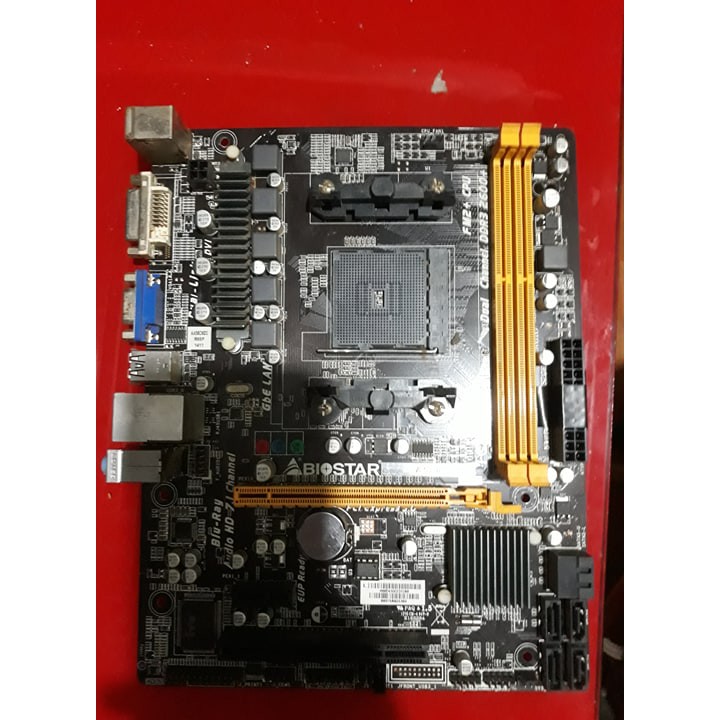 Combo Mainboard AMD + CPU A8-7600 + FAN (Main AMD FM2 \ FM2+ BIOSTAR A58M V6.3 full tụ rắn) | BigBuy360 - bigbuy360.vn