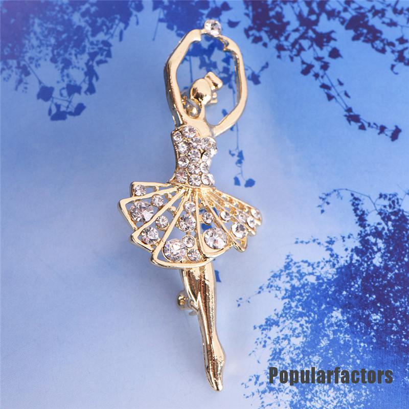 Ghim Cài Áo Đính Đá Nhân Tạo Thời Trang