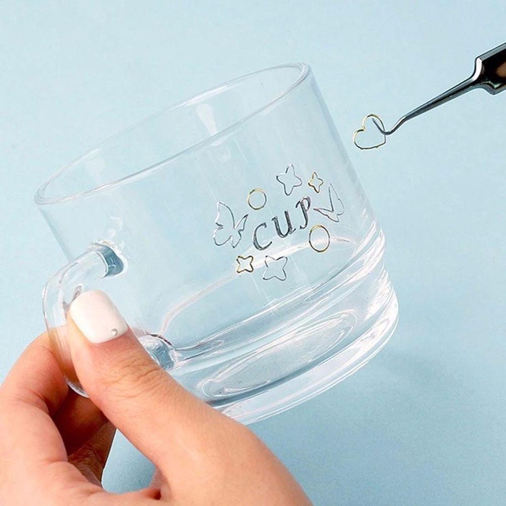 PEWANY Sticker Dán Trang Trí Điện Thoại / Sổ Tay / Nhật Ký Bằng Đường Viền Radium