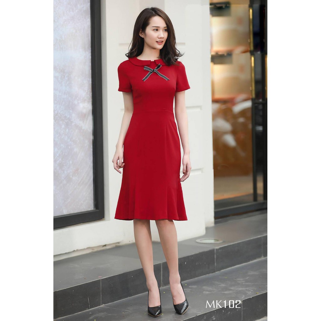 ĐẦM ĐUÔI CÁ MK102/MK103 -  -SAM STORE (Hàng may thiết kế ,ảnh thật shop tự chụp)