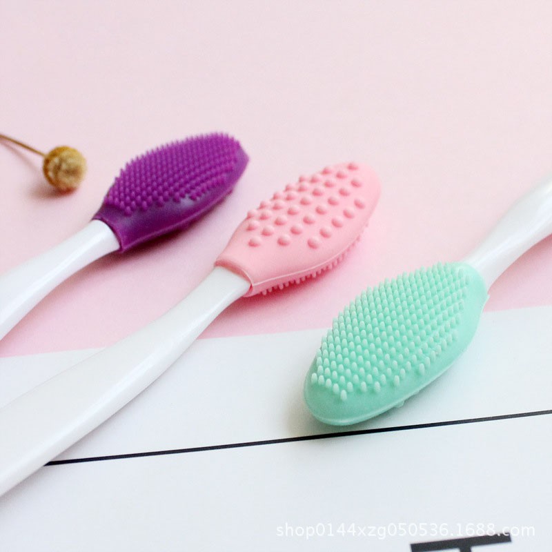 Cọ chuyên dụng để rửa mặt chất liệu silicon giúp loại bỏ nhân mụn đầu đen hiệu quả | BigBuy360 - bigbuy360.vn