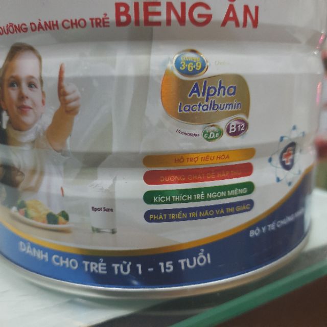 Combo 3 lon sữa biếng ăn Epotsure Pedia 900g