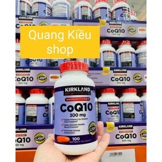 Viên uống bổ tim mạch Kirkland Coenzyme Q10 300mg