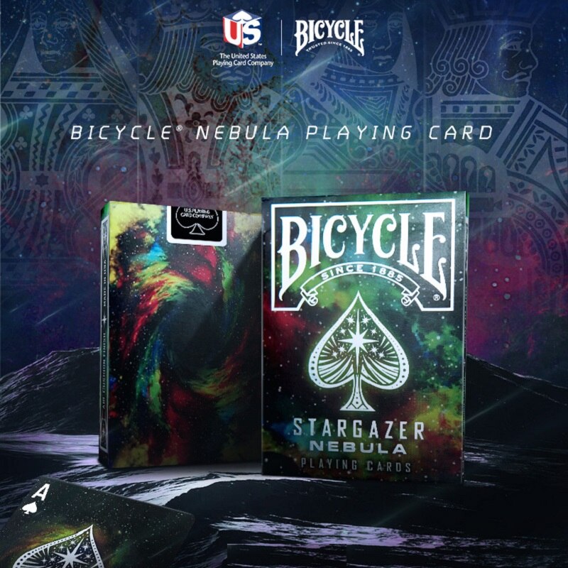 Bộ Bài Bicycle Stargazer Nebula Playing Cards, Chơi Bài Tinh vân, Thẻ Sưu Tập USPCC, Trò Chơi Thẻ Ma Thuật, Đạo Cụ Ảo Thuật Cho Nhà Ảo Thuật