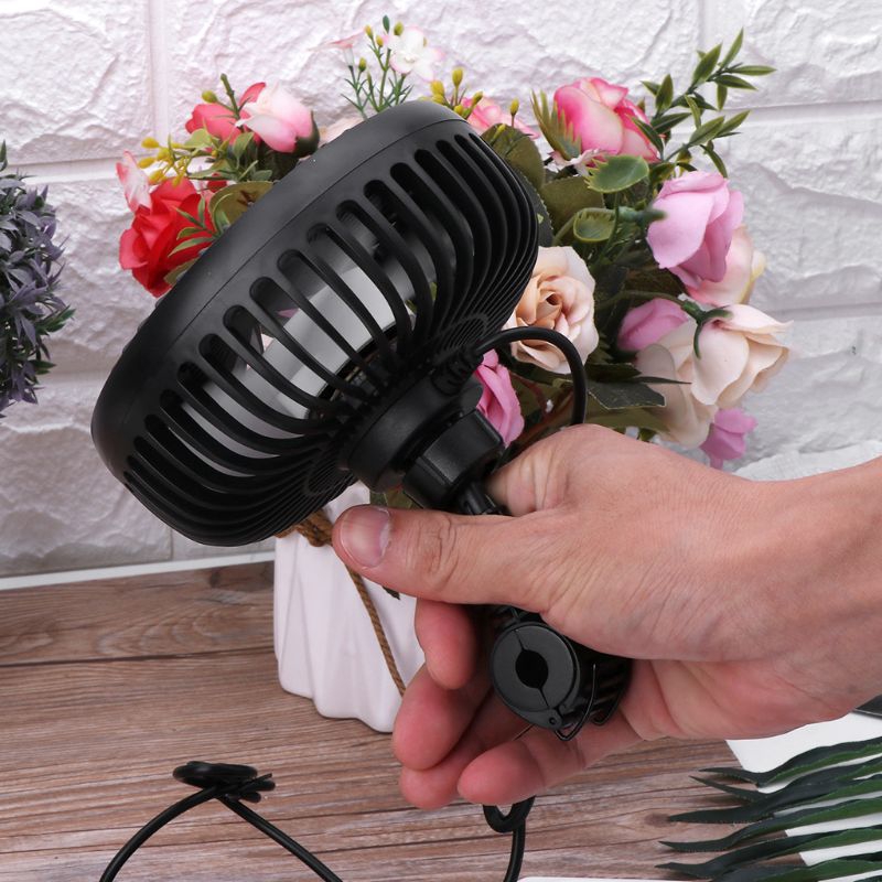 Quạt Làm Mát Gắn Ghế Sau Xe Hơi 5 Inch 5v Tiện Dụng