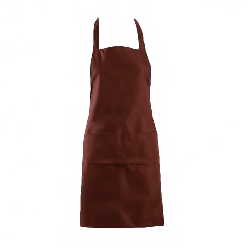 Tạp Dề Làm Bếp Bằng Cotton Polyester Dày Dặn Có Túi Tiện Dụng