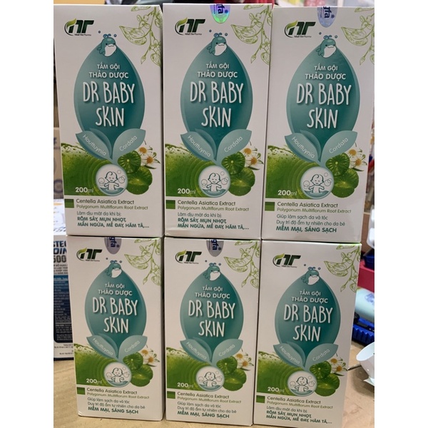 Sữa Tắm Ngăn Ngừa Rôm Sảy, Mụn Nhọt, Mẫn Ngứa, Hăm Tả cho Bé( chai 200ml )