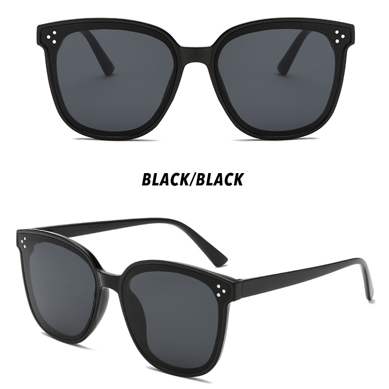 Kính Mát Mắt Mèo Gọng Vuông Phong Cách Hàn Quốc Cho Nữ