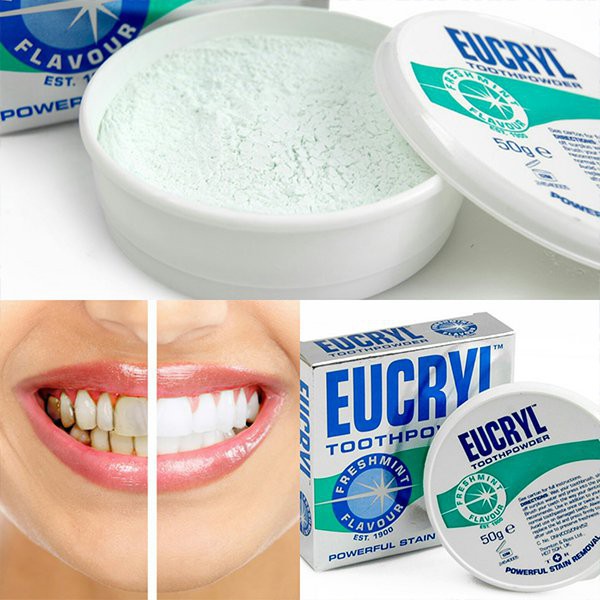 Bột trắng răng Eucryl 50g