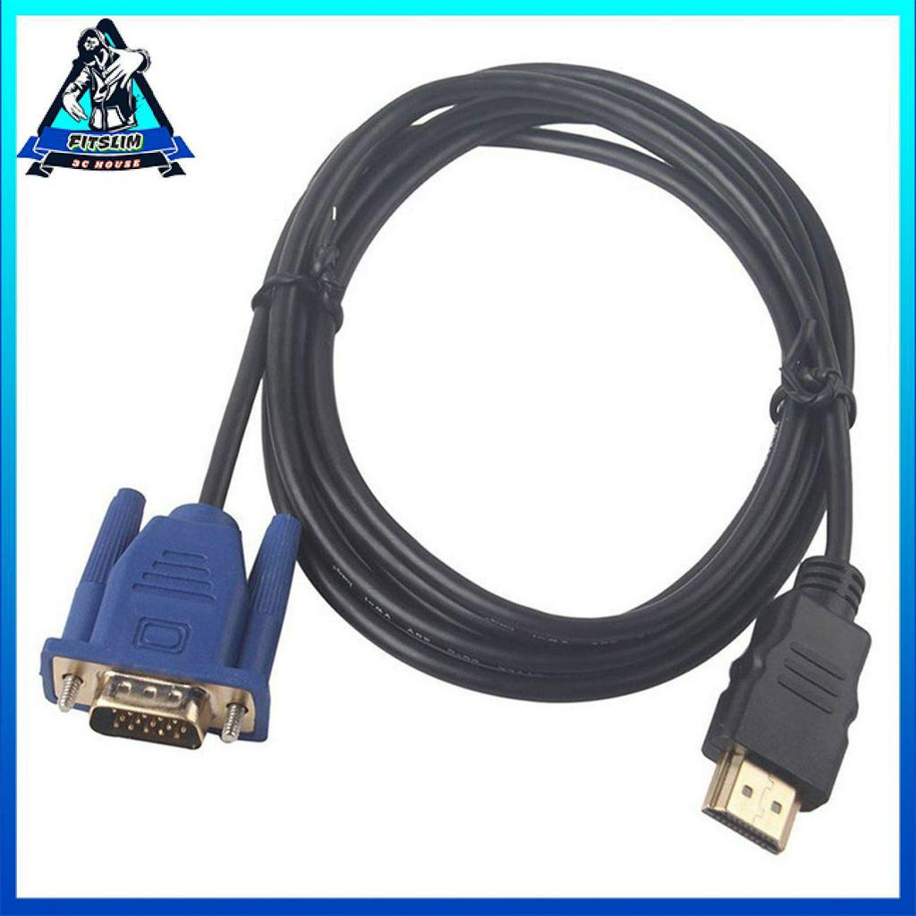 Ring Double Magnetic Ring với lưới dệt chống sốc Cáp hdmi đến Vga HD 1m
