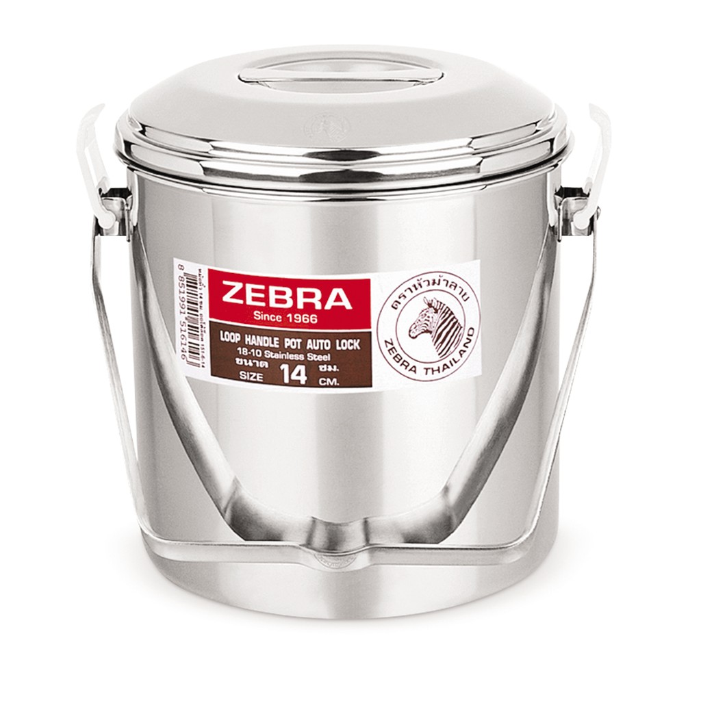 Camen ZEBRA Thailand Cao cấp Inox 14cm -151614