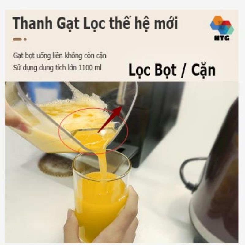 Máy Ép Chậm Ngang LUFVEBUT BP-800, Máy ép chậm trục ngang lufvebuf hàng nội địa trung, máy ép chậm 2 tốc độ