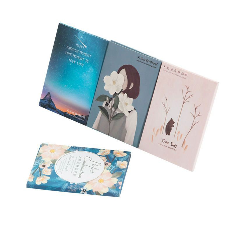 Giấy thấm dầu trang điểm nội địa Trung 50 tờ | BigBuy360 - bigbuy360.vn