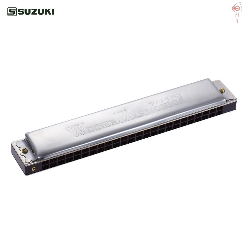 Kèn Harmonica Tremolo 24 Lỗ Xs Suzuki W-24