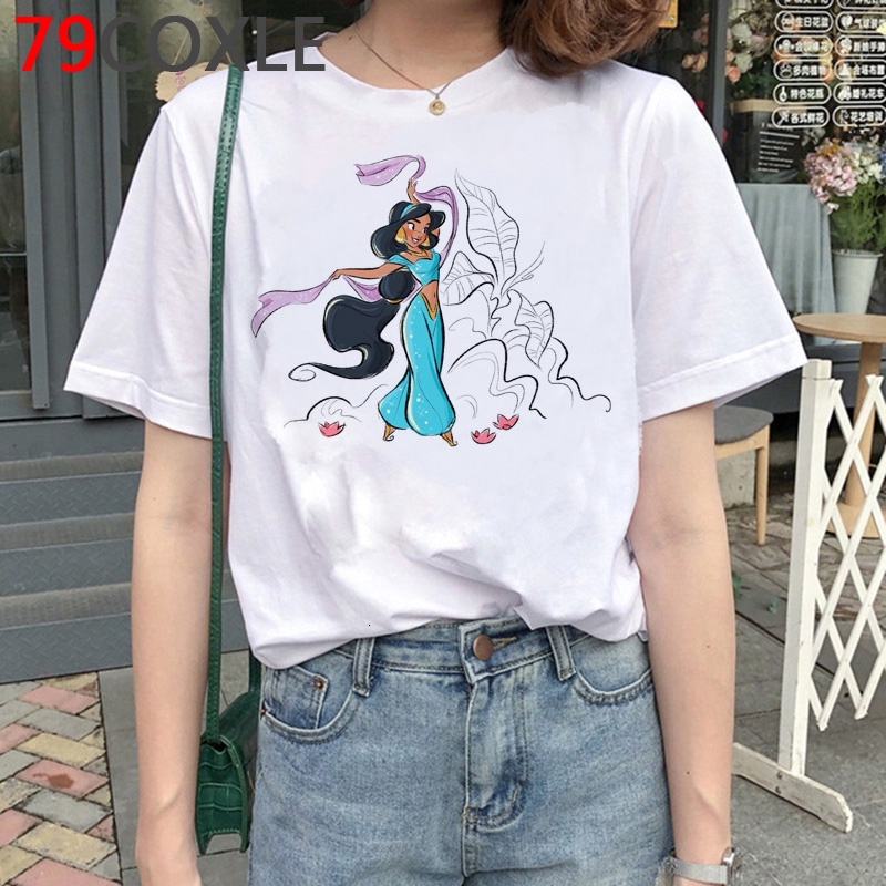 áo phông vogue fashion Brand Cartoon printing T-shirt Summer women short sleeve T-shirt áo thun nữ