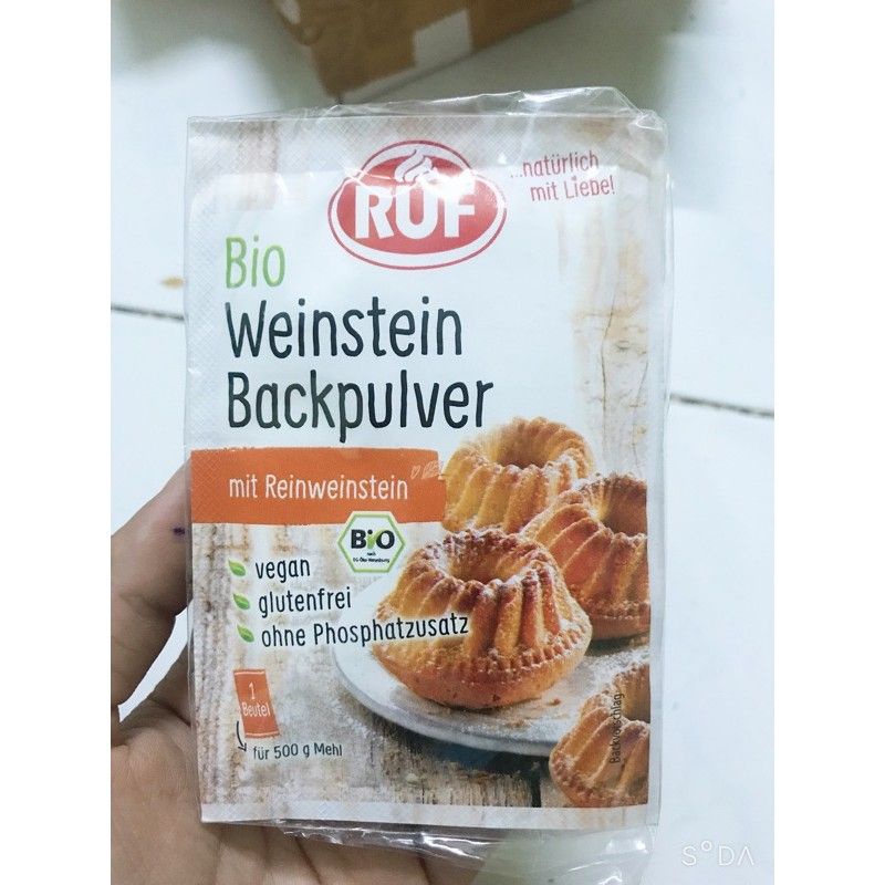 Bột nở hữu cơ ruf 20g