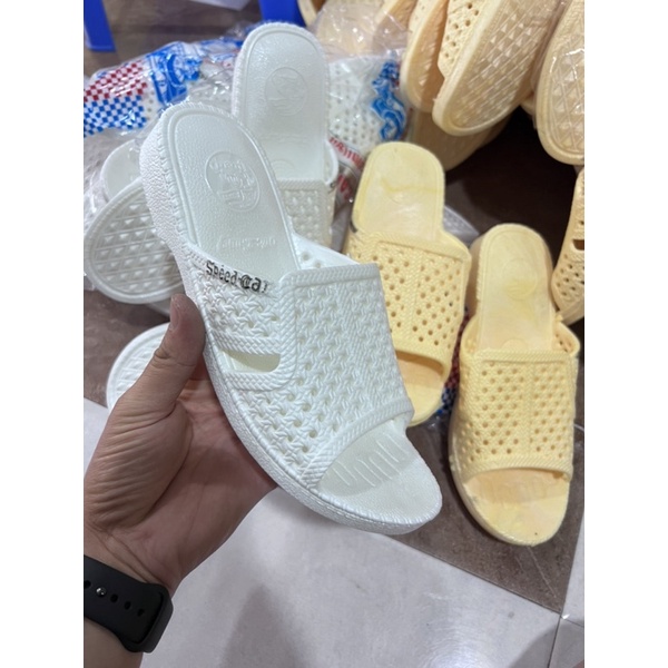 [Hàng Thái Xịn] Dép Tổ Ong Thái Màu Vàng Siêu Dày Dặn, Đế 2,5cm